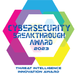 HYAS Wins Threat Intelligence Innovation Award in 7th Annual CyberSecurity Breakthrough Awards Program